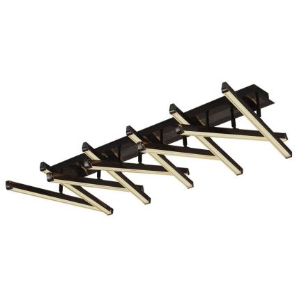 LED Prigušivi nadgradni luster LED/125W/230V 3000-6500K + daljinski upravljač