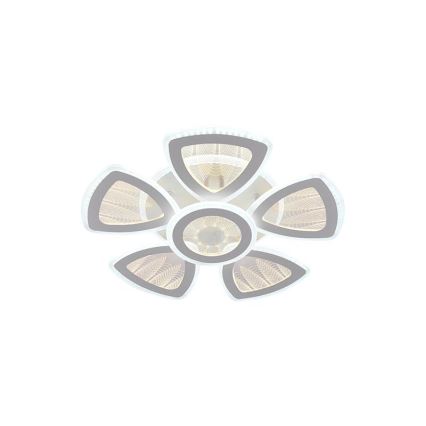 LED Prigušivi nadgradni luster LED/145W/230V 3000-6500K + daljinski upravljač