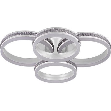 LED prigušivi nadgradni luster LED/150W/230V 3000-6500K + daljinsko upravljanje