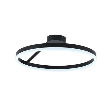 LED Prigušivi nadgradni luster LED/40W/230V 3000-6500K crna + daljinski upravljač