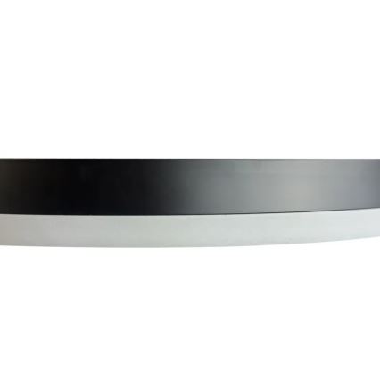 LED Prigušivi nadgradni luster LED/40W/230V 3000-6500K crna + daljinski upravljač