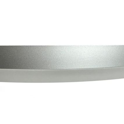 LED Prigušivi nadgradni luster LED/40W/230V 3000-6500K mat krom + daljinski upravljač