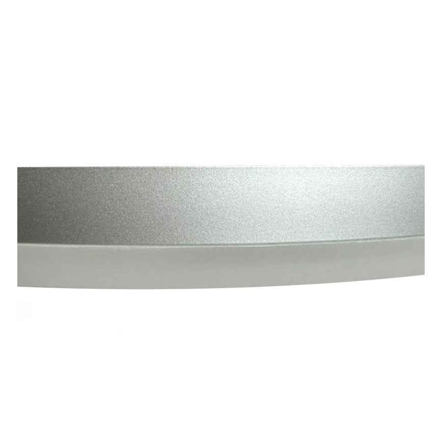 LED Prigušivi nadgradni luster LED/40W/230V 3000-6500K mat krom + daljinski upravljač