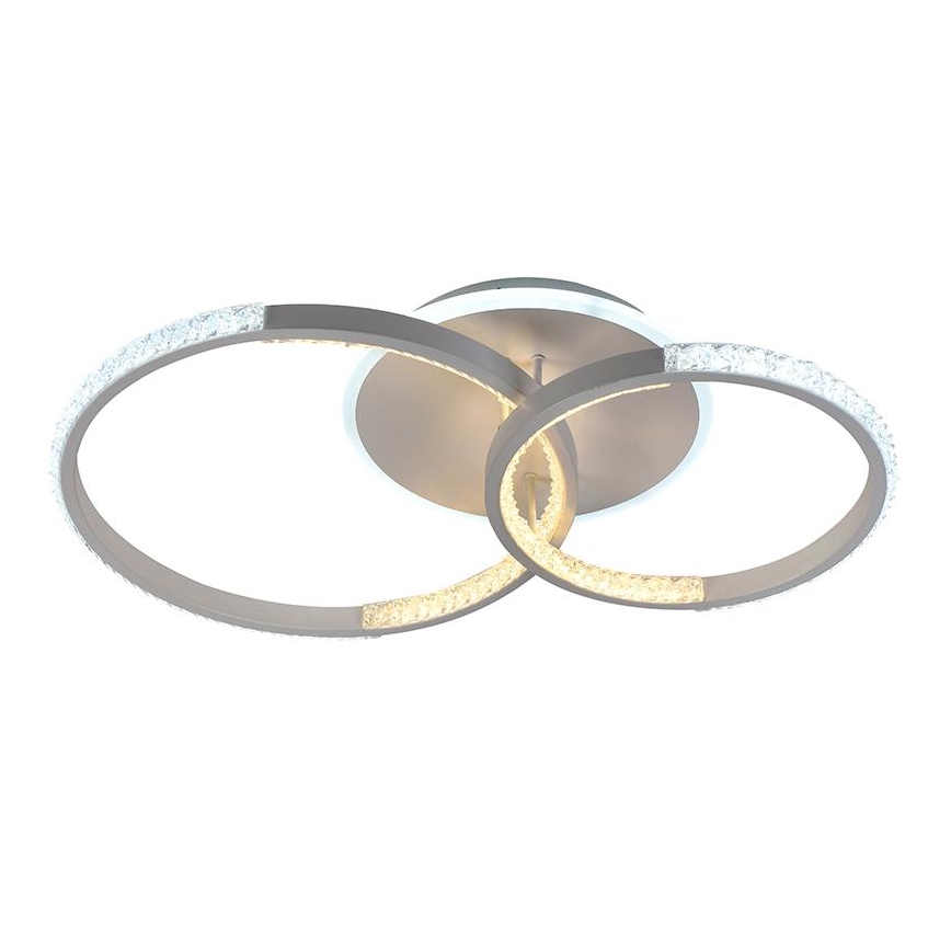 LED Prigušivi nadgradni luster LED/55W/230V 3000-6500K + daljinski upravljač