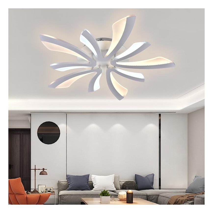 LED Prigušivi nadgradni luster LED/55W/230V 3000-6500K + daljinski upravljač