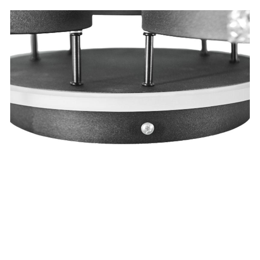 LED Prigušivi nadgradni luster LED/60W/230V 3000-6500K + daljinski upravljač