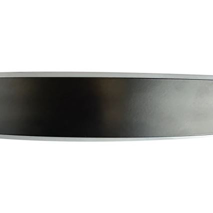 LED Prigušivi nadgradni luster LED/72W/230V 3000-6500K crna + daljinski upravljač