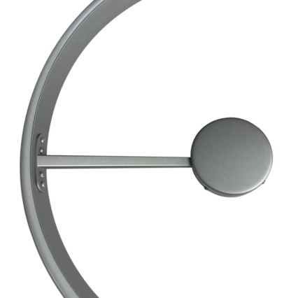 LED Prigušivi nadgradni luster LED/72W/230V 3000-6500K mat krom + daljinski upravljač