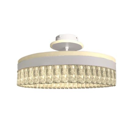 LED Prigušivi kristalni nadgradni luster LED/75W/230V 3000-6500K bijela + daljinski upravljač