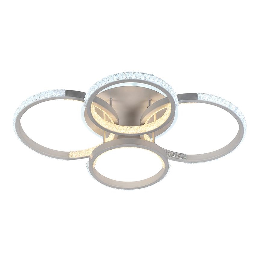 LED Prigušivi nadgradni luster LED/80W/230V 3000-6500K + daljinski upravljač