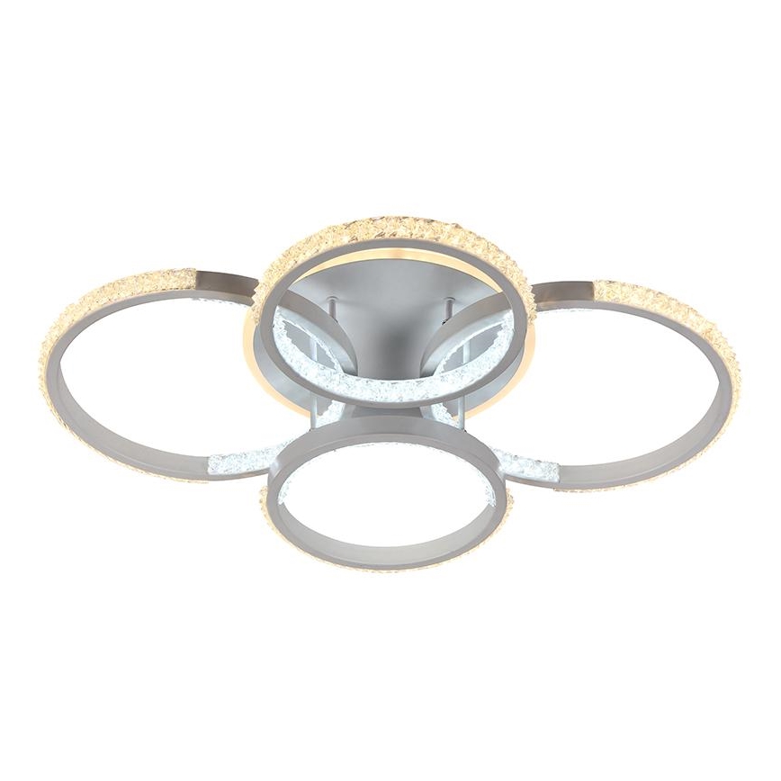 LED Prigušivi nadgradni luster LED/80W/230V 3000-6500K + daljinski upravljač