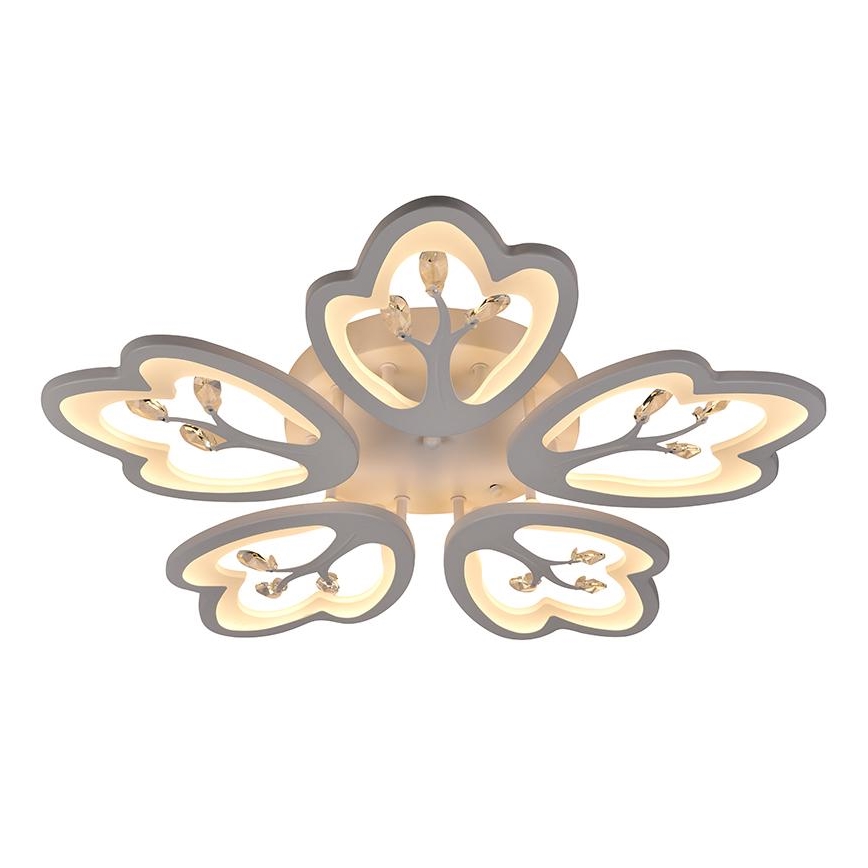 LED Prigušivi nadgradni luster LED/80W/230V 3000-6500K + daljinski upravljač