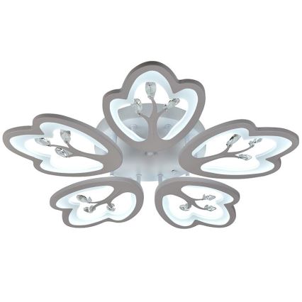 LED Prigušivi nadgradni luster LED/80W/230V 3000-6500K + daljinski upravljač