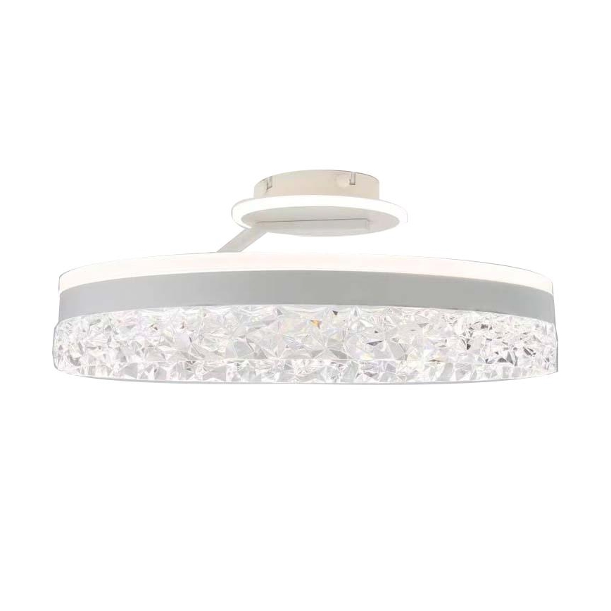 LED Prigušivi nadgradni luster LED/86W/230V 3000-6500K bijela + daljinski upravljač