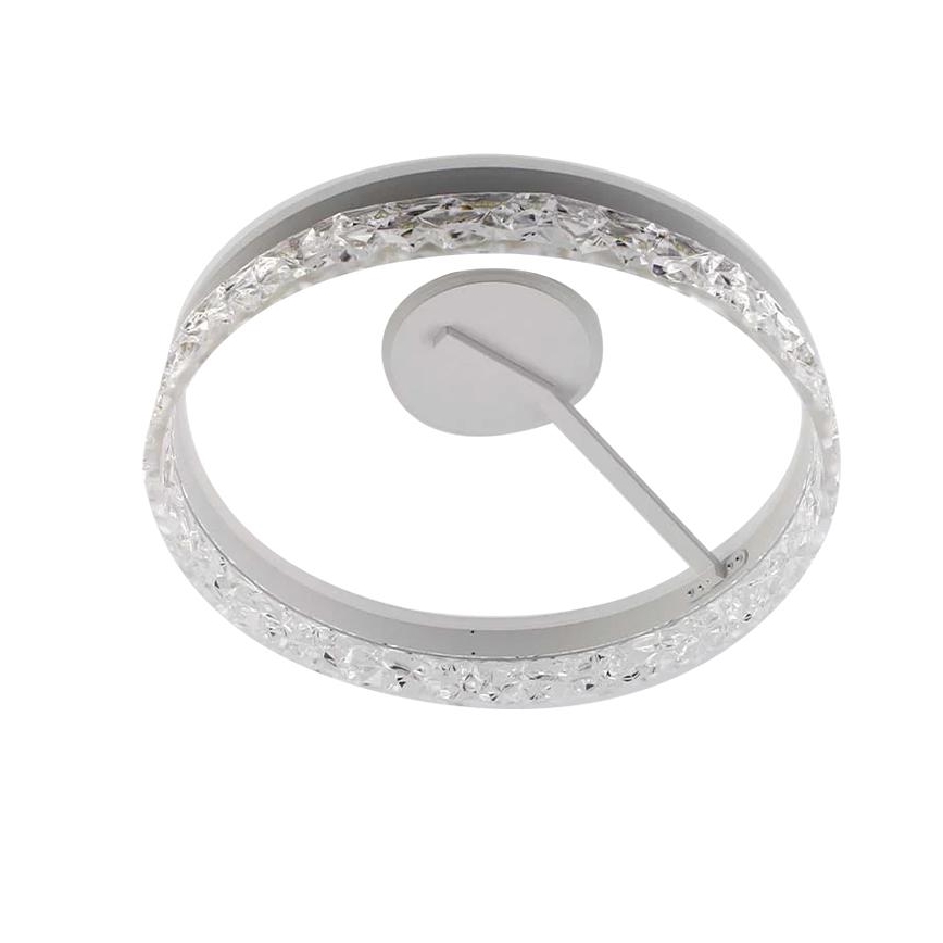 LED Prigušivi nadgradni luster LED/86W/230V 3000-6500K bijela + daljinski upravljač