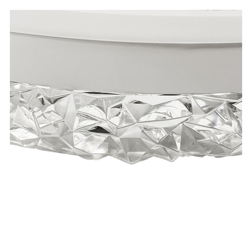 LED Prigušivi nadgradni luster LED/86W/230V 3000-6500K bijela + daljinski upravljač