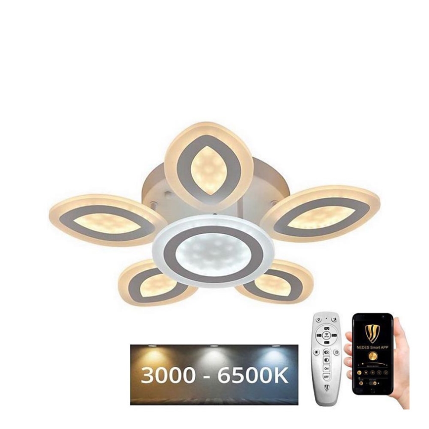 LED Prigušivi nadgradni luster LED/95W/230V 3000-6500K + daljinski upravljač