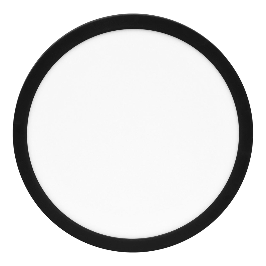 LED Prigušivi panel LEXA LED/12/18/24W/230V 3000/4000/6000K pr. 30 cm crna