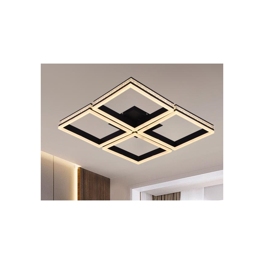 LED prigušivi površinski stropni luster LED/215W/230V 3000-6500K + daljinsko upravljanje