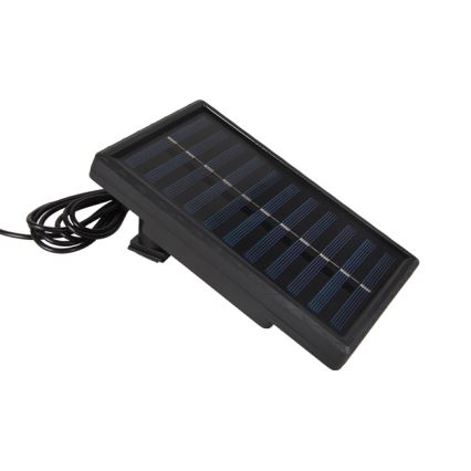 LED Prigušivi solarni luster na sajli 2xLED/1,8W/3,7V IP44 6500K 1200 mAh + daljinski upravljač