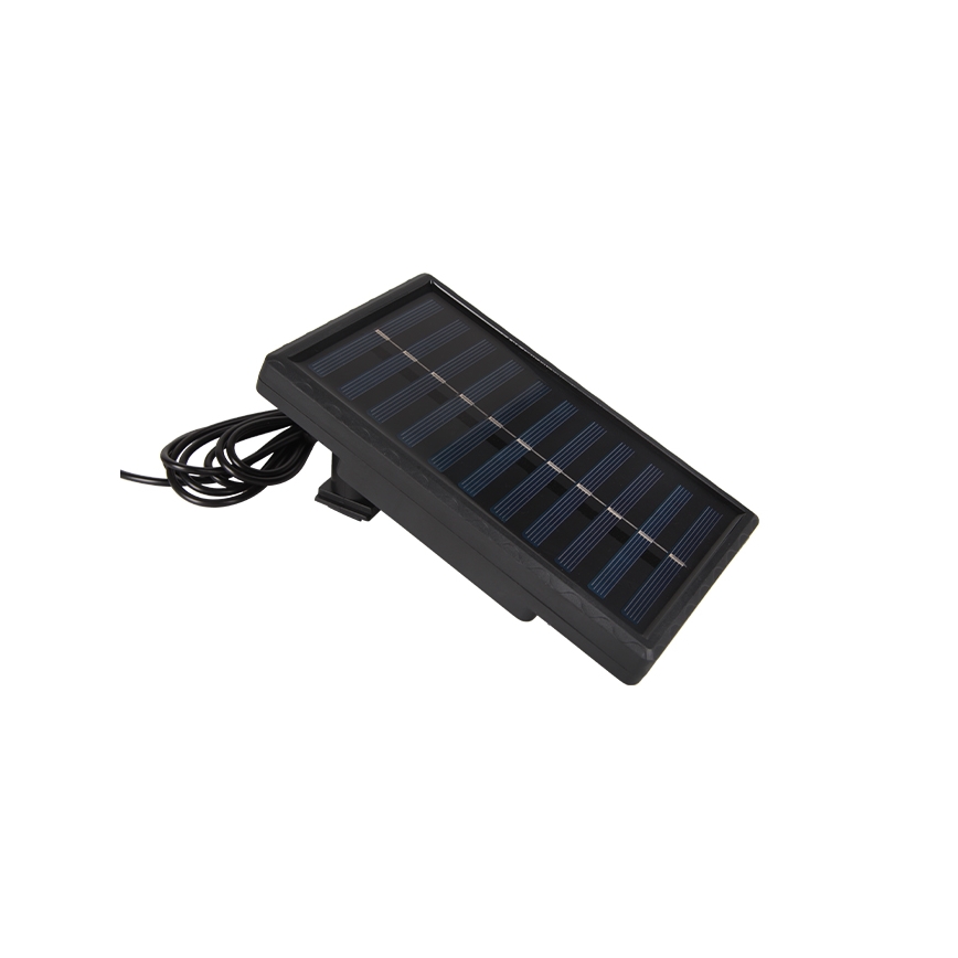 LED Prigušivi solarni luster na sajli 2xLED/1,8W/3,7V IP44 6500K 1200 mAh + daljinski upravljač