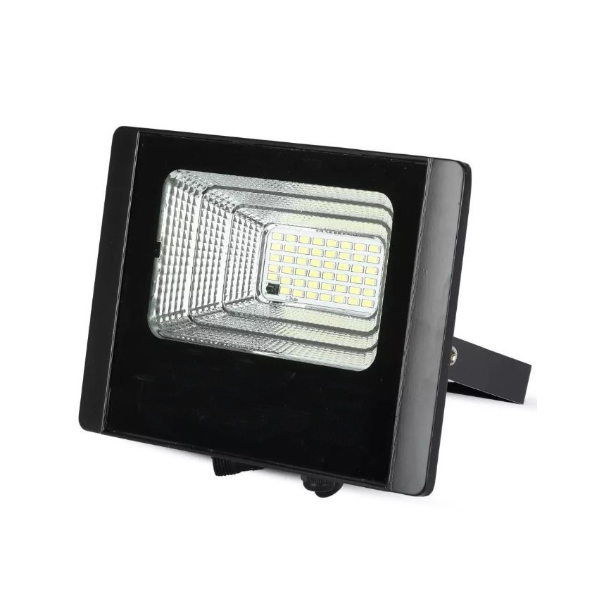LED Prigušivi solarni reflektor LED/12W/3,2V 6000K IP65 5000 mAh + daljinski upravljač
