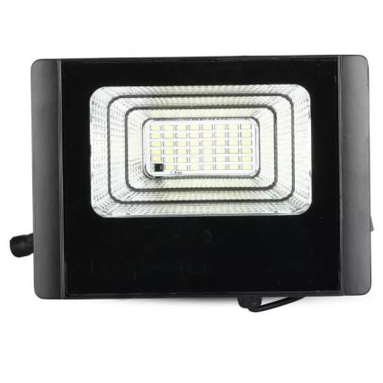 LED Prigušivi solarni reflektor LED/12W/3,2V 6000K IP65 5000 mAh + daljinski upravljač