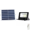 LED Prigušivi solarni reflektor LED/16W/3,2V 4000K IP65 + daljinski upravljač