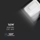 LED Prigušivi solarni reflektor LED/16W/3,2V 6000K IP65 + daljinski upravljač