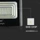 LED Prigušivi solarni reflektor LED/20W/6,4V 4000K IP65 + daljinski upravljač
