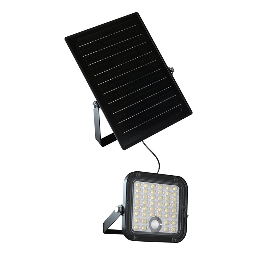 LED Prigušivi solarni reflektor sa senzorom LED/10W/3,7V 4000/6000K IP65 + daljinski upravljač
