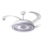 LED Prigušivi stropni ventilator LED/70W/230V 3000-6000K pr. 50 cm bijela + daljinski upravljač