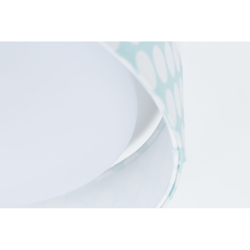 LED Dimmabilno dječje stropno svjetlo SMART GALAXY KIDS LED/24W/230V 3000-6500K točkice zelena/bijela + daljinski upravljač