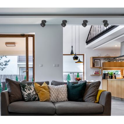 LED prigušivačka za ugradbene reflektore LAHTI LED/13,5W/230V 3000K CRI 90 crna