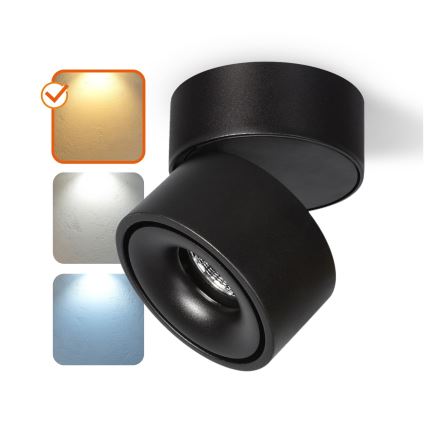 LED prigušivačka za ugradbene reflektore LAHTI LED/13,5W/230V 3000K CRI 90 crna