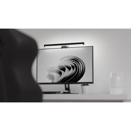 LED Prigušivo osvjetljenje za monitor LEVANO LED/5W/5V 3000-6000K crna