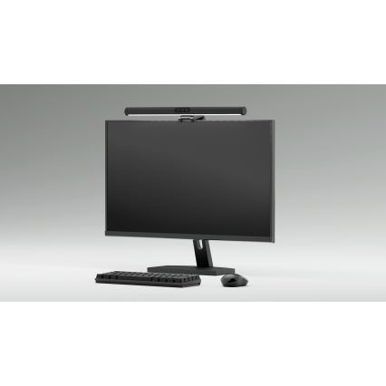 LED Prigušivo osvjetljenje za monitor LEVANO LED/5W/5V 3000-6000K crna