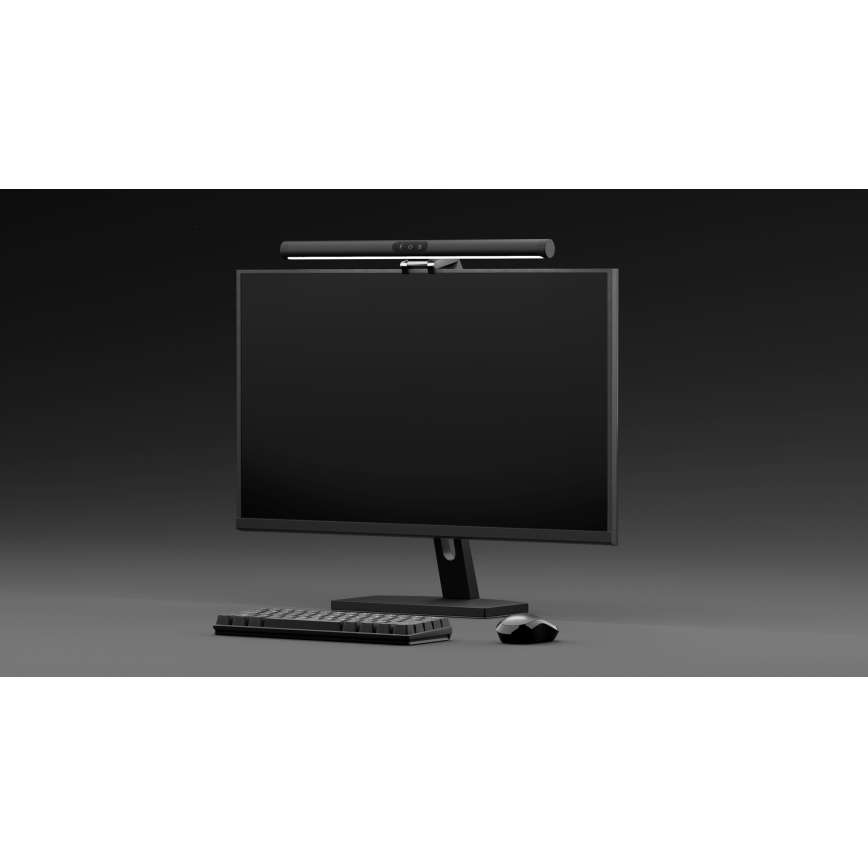 LED Prigušivo osvjetljenje za monitor LEVANO LED/5W/5V 3000-6000K crna