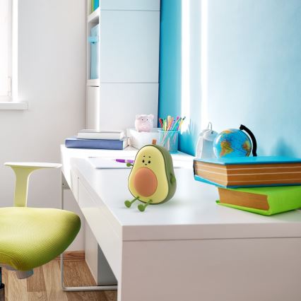 LED prigušivo punjivo dodirno dječje noćno svjetlo AVOCADO LED/1W/5V 1200 mAh