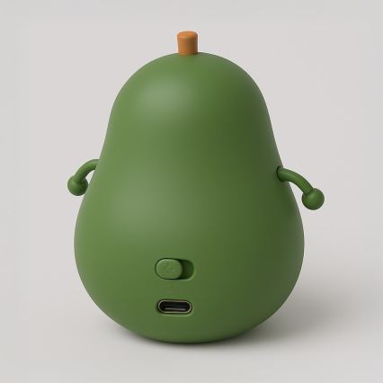 LED prigušivo punjivo dodirno dječje noćno svjetlo AVOCADO LED/1W/5V 1200 mAh
