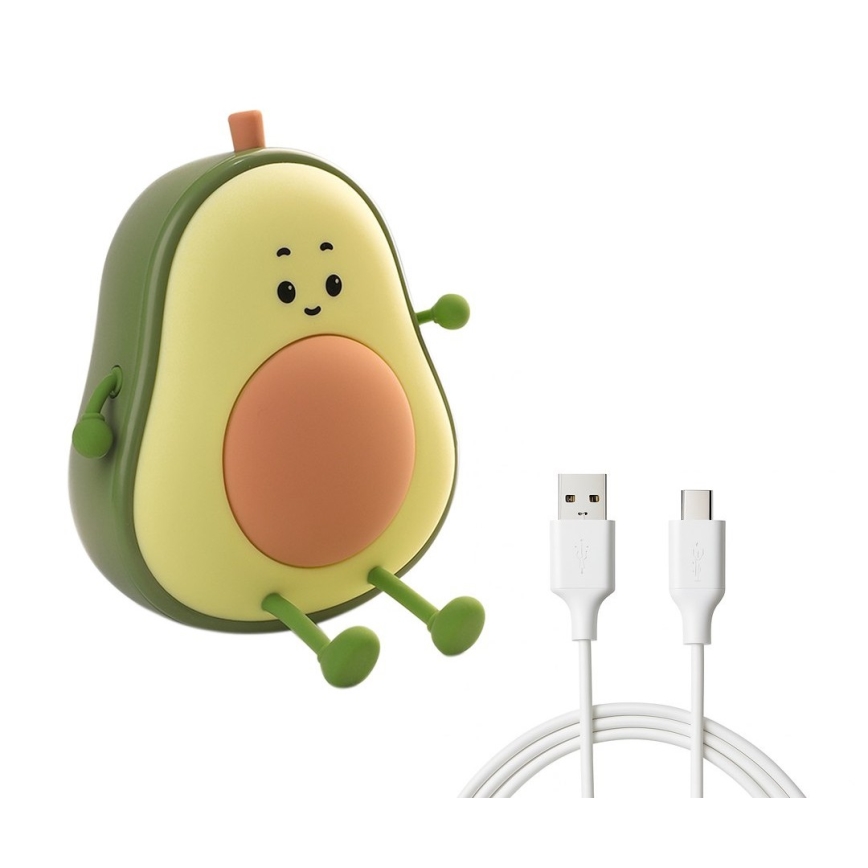LED prigušivo punjivo dodirno dječje noćno svjetlo AVOCADO LED/1W/5V 1200 mAh