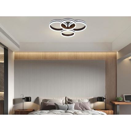LED prigušivo stropni luster LED/150W/230V 3000-6500K + daljinski upravljač