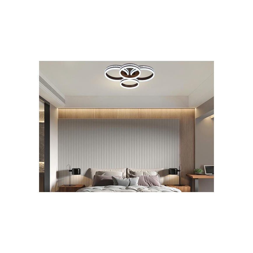 LED prigušivo stropni luster LED/150W/230V 3000-6500K + daljinski upravljač