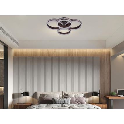 LED prigušivo stropni luster LED/150W/230V 3000-6500K + daljinski upravljač