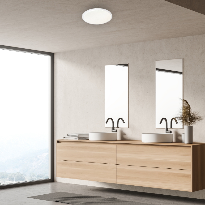 Prigušivo LED stropno svjetlo CRUZ LED/40W/230V 2000lm + daljinski upravljač