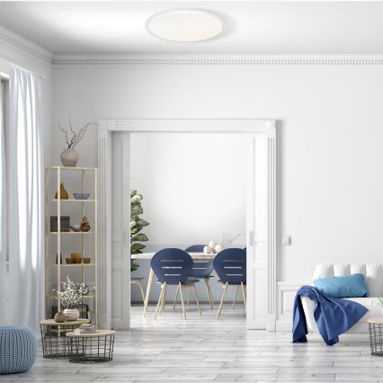Prigušivo LED stropno svjetlo CRUZ LED/40W/230V 2000lm + daljinski upravljač