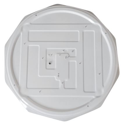 LED prigušivo stropno svjetlo HEX LED/72W/230V 3000–6000K Ø 50 cm bijelo + daljinski upravljač