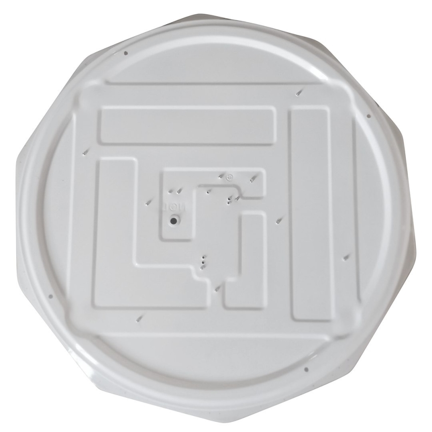 LED prigušivo stropno svjetlo HEX LED/72W/230V 3000–6000K Ø 50 cm bijelo + daljinski upravljač