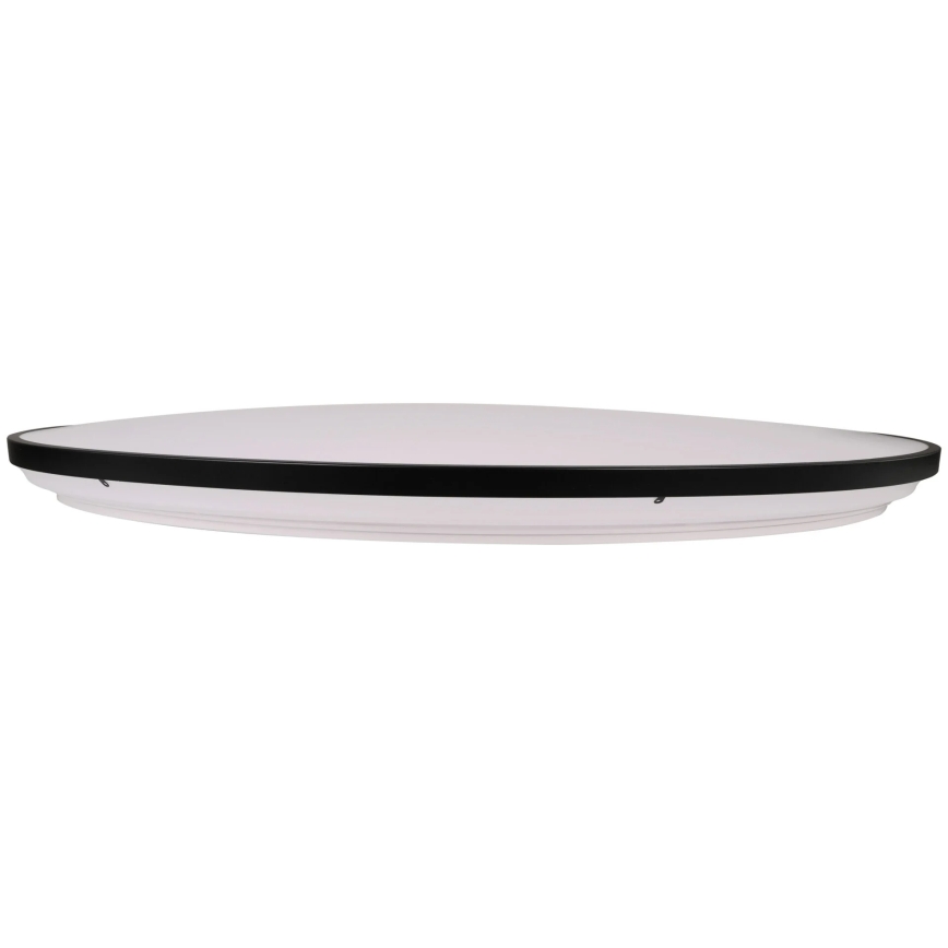 LED stropna svjetiljka s mogućnošću prigušivanja KERN LED/100W/230V 3000/4000/6000K Ø 100 cm crna + daljinski upravljač
