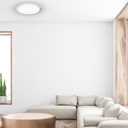 LED prigušivo stropno svjetlo LAYLA s daljinskim upravljačem LED/66W/230V